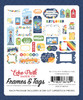 Echo Park Cardstock Ephemera 33/Pkg-Frames & Tags, My Little Boy - LB357025