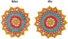 Boye Circular Interlocking Blocking Boards 4/Pkg-12"X12" 4240166