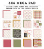 Echo Park Double-Sided Mega Paper Pad 6"x6" 48/Pkg-Special Delivery Baby Girl Cardmakers DG354031