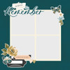 Simple Stories Simple Pages Page Pieces-Remember - REM21531