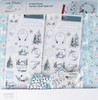 2 Pack Little Birdie Christmas 12"x12" Paper Crafting Kit-Joy of Winter CR93983 - 8903236764369
