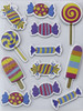 6 Pack - Little Birdie 3D Embellishment 12/Pkg-Candy Treat - CR83677