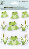 6 Pack - Little Birdie 3D Embellishment 9/Pkg-Toad Pool - CR83632 - 8903236659252