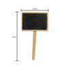 6 Pack - Little Birdie Mini Chalkboard Tabletop Sign 2/Pkg-Rectangle - CLKBRDTB-89206
