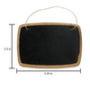 6 Pack Little Birdie Hanging Mini Chalkboard Sign 2/Pkg-Rectangle CHKLBRD1-89193