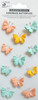 6 Pack - Little Birdie Pearl Butterflies 11/Pkg-Sunshine And Lemonade - CR79467 - 8903236615784