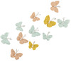 6 Pack - Little Birdie Pearl Butterflies 11/Pkg-Sunshine And Lemonade - CR79467