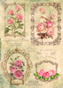 6 Pack Little Birdie Decoupage Paper A4 2/Pkg-Vintage Rosa DECOU1-89643