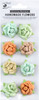 3 Pack - Little Birdie Angle Rose Paper Flowers 8/Pkg-Woodland Stories - ANGLE-79474 - 8903236615852