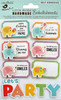 6 Pack Little Birdie Birthday Sticker Embellishment 7/Pkg-Party CR77254 - 8903236593266