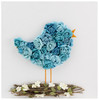 3 Pack - Little Birdie Whitney Paper Flowers 14/Pkg-Aqua Medley - WHITNEY-79757