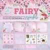 3 Pack Little Birdie Cardstock Pack 6"X6" 24/Pkg-Fairy Sparkle CR79761 - 8903236618723