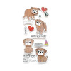 6 Pack Little Birdie Birthday Wishes Embellishment 16/Pkg-Pugs and Kisses CR79801