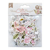 6 Pack - Little Birdie Ephemera Embellishment 44/Pkg-Shabby Chic Bouquet - EPHM44-84079 - 8903236663730
