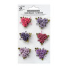 3 Pack Little Birdie Francisca Paper Flowers 6/Pkg-Birds And Berries FRANCISC-82811 - 8903236650747