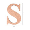 6 Pack - Little Birdie MDF Alphabets Upper Case 4" 1/Pkg-S - CR88166 6 Pack - Little Birdie MDF Alphabets Upper Case 4" 1/Pkg-S - CR88166