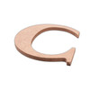 6 Pack - Little Birdie MDF Alphabets Upper Case 4" 1/Pkg-C - CR88150