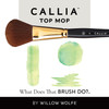 Willow Wolfe Callia Artist Top Mop Brush-3/4" - 1200TM34