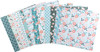 Little Birdie Cardstock 12 Sheet Pack 12"X12"-Pastel Delight - CR93233
