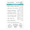 Spellbinders Clear Stamp Set From The Monster Birthday Colle-Monster Birthday Sentiments - STP221 - 810146540540