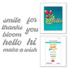 Spellbinders Etched Dies From The Fresh Picked Collection-Fresh Picked Sentiments S41329