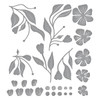 Spellbinders Etched Dies From The Fresh Picked Collection-Fresh Picked Buttercups S6226