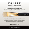 Willow Wolfe Callia Artist Mixed Media Basic Brush Set-Script and Rounds - 1200SET2