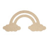 Little Birdie MDF Rainbow Cloud-7 Pieces - CR86436