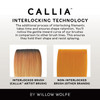 Willow Wolfe Callia Artist Angle Shader Brush-3/4" 1200AS34