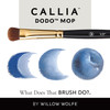 Willow Wolfe Callia Artist Dodo Mop Brush-1/2" 1200DM12