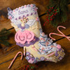 Bucilla Felt Stocking Applique Kit 18" Long-Sugar Plum Dreams 89629E