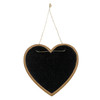 Little Birdie Hanging Mini Chalkboard Sign 2/Pkg-Heart CHKLBRD1-89202 - 8903236716542