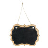 Little Birdie Hanging Mini Chalkboard Sign 2/Pkg-Ornate Braces - CHKLBRD1-89207 - 8903236716597