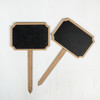 Little Birdie Mini Chalkboard Tabletop Sign 2/Pkg-Ornate Rectangle - CLKBRDTB-89195