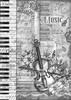 Little Birdie Decoupage Paper A4 2/Pkg-Musical Garden - DECOU1-89634 - 8903236720860 Little Birdie Decoupage Paper A4 2/Pkg-Musical Garden - DECOU1-89634 - 8903236720860