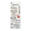 Little Birdie Birthday Wishes Embellishment 10/Pkg-Cute Elephant - CR79797 - 8903236619089
