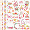 Little Birdie Cardstock Pack 6"X6" 24/Pkg-Boho Dreams CR83875