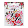 Little Birdie True Love Ephemera Embellishment 78/Pkg-True Love CR84080 - 8903236663747