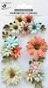 Little Birdie Fairy Garden Paper Flowers 5/Pkg-Woodland Stories FAIRYGAR-79414 - 8903236615258