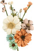 Little Birdie Heleen Paper Flowers 12/Pkg-Woodland Stories - HELEEN1-91537 Little Birdie Heleen Paper Flowers 12/Pkg-Woodland Stories - HELEEN1-91537