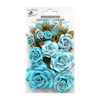 Little Birdie Rosalind Paper Flowers 21/Pkg-Song Of The Sea ROSALIND-82823 - 8903236650860