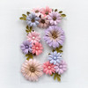 Little Birdie Fairy Garden Paper Flowers 5/Pkg-Fairy Sparkle FAIRYGAR-79409