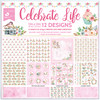 Little Birdie Cardstock Pack 12"X12" 12/Pkg-Celebrate Life CR83887 - 8903236661804