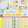 Little Birdie Cardstock Pack 6"X6" 24/Pkg-Sunshine & Lemonade CR79508 - 8903236616194