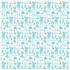 Little Birdie Little Miracle Cardstock Pack 12"X12" 12/Pkg-Baby Boy CR85665