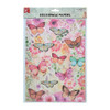 Little Birdie Decoupage Paper A4 4/Pkg-Butterfly Flight DECOUA4-81865 - 8903236640946