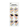 Little Birdie 3D Sticker Embellishment 6/Pkg-Unicorn Glitz CR79790 - 8903236619010