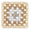 3 Pack - Red Heart All in One Granny Square-Aran - Cream - E310GS-2015