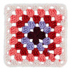 3 Pack - Red Heart All in One Granny Square-Soft White - Hot Stuff - E310GS-2000