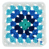 Red Heart All in One Granny Square-Soft White - Frigid - E310GS-2004